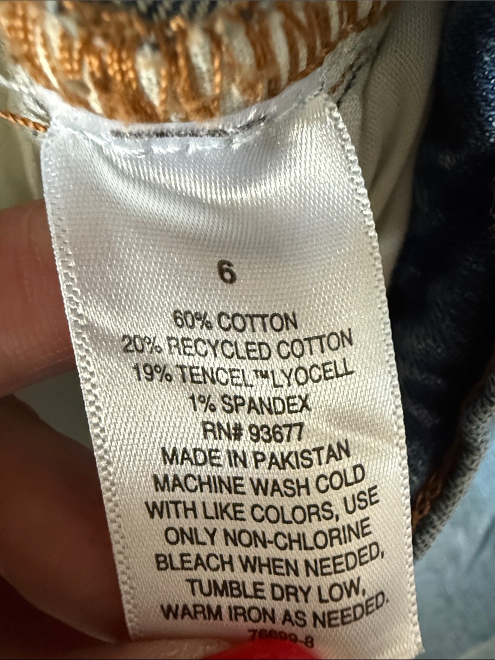 a.n.a wide-leg Light Blue Denim Jeans with Contrast Stitching - Picture 4 of 11